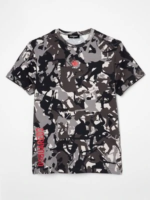 T-shirt z nadrukiem Dsquared2