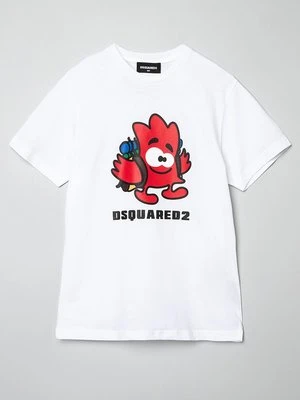 T-shirt z nadrukiem Dsquared2