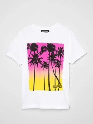 T-shirt z nadrukiem Dsquared2