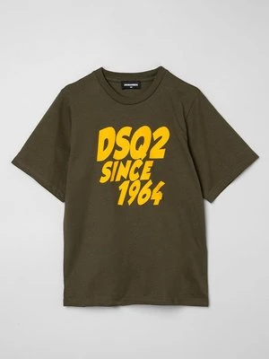 T-shirt z nadrukiem Dsquared2