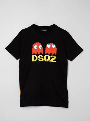 T-shirt z nadrukiem Dsquared2