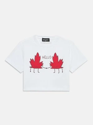 T-shirt z nadrukiem Dsquared2