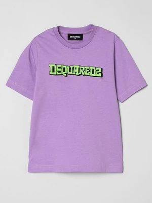 T-shirt z nadrukiem Dsquared2