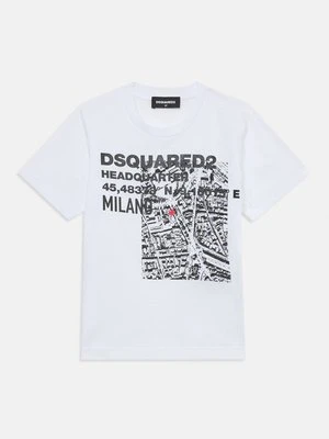 T-shirt z nadrukiem Dsquared2