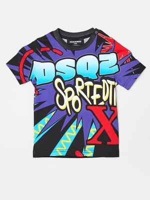 T-shirt z nadrukiem Dsquared2