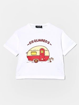 T-shirt z nadrukiem Dsquared2