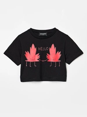 T-shirt z nadrukiem Dsquared2