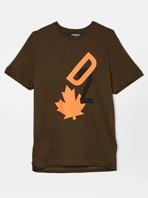 T-shirt z nadrukiem Dsquared2