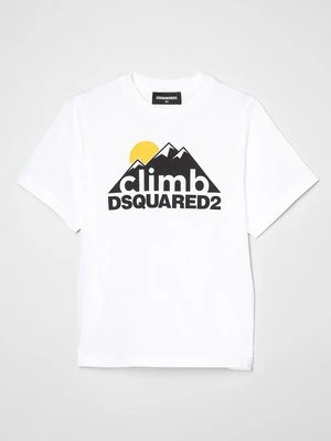 T-shirt z nadrukiem Dsquared2