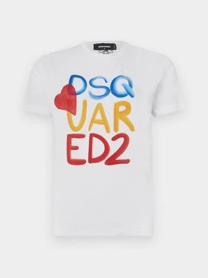 T-shirt z nadrukiem Dsquared2