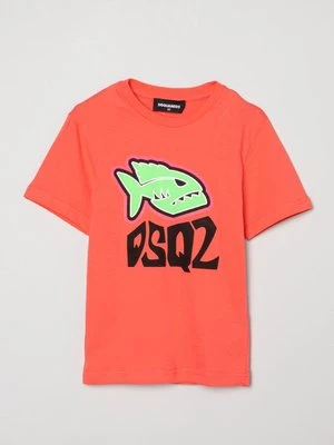 T-shirt z nadrukiem Dsquared2