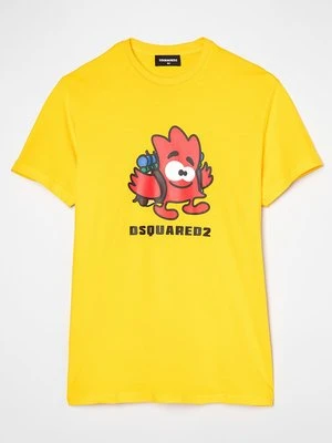 T-shirt z nadrukiem Dsquared2