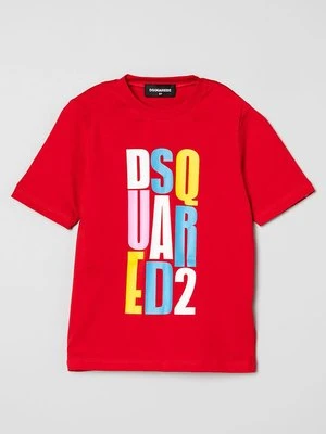 T-shirt z nadrukiem Dsquared2