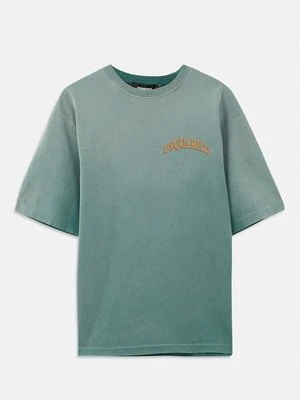 Zdjęcie produktu T-shirt z nadrukiem Dsquared2 ciemnozielony
