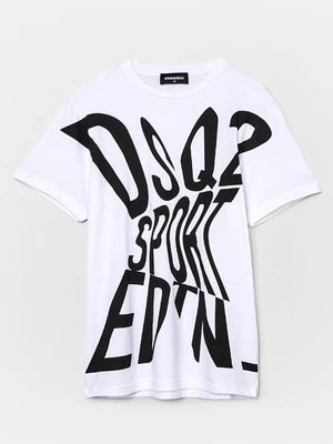 T-shirt z nadrukiem Dsquared2