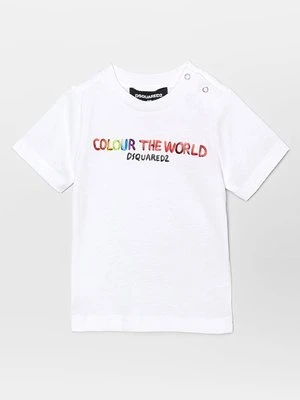 T-shirt z nadrukiem Dsquared2