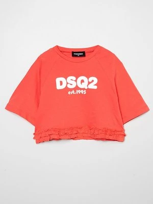 T-shirt z nadrukiem Dsquared2