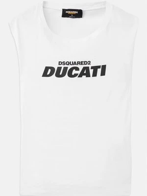 T-shirt z nadrukiem Dsquared2