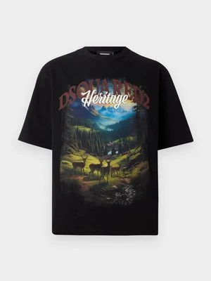 T-shirt z nadrukiem Dsquared2