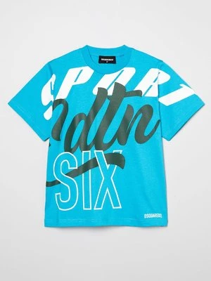 T-shirt z nadrukiem Dsquared2