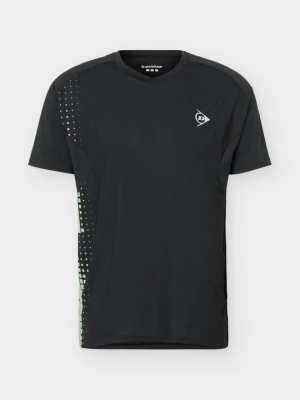 T-shirt z nadrukiem Dunlop czarny