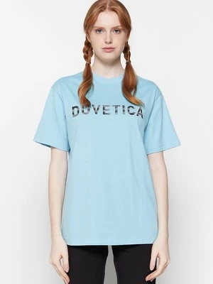 T-shirt z nadrukiem duvetica