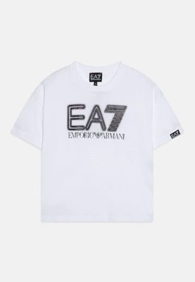 T-shirt z nadrukiem EA7 Emporio Armani