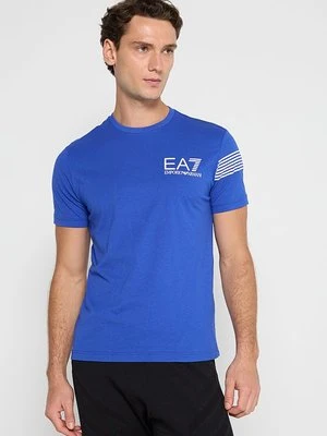 T-shirt z nadrukiem EA7 Emporio Armani