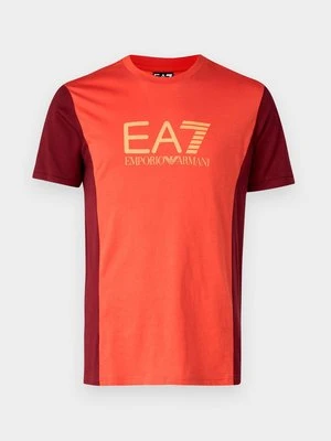 T-shirt z nadrukiem EA7 Emporio Armani