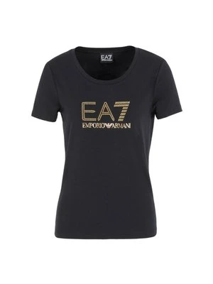 T-shirt z nadrukiem EA7 Emporio Armani