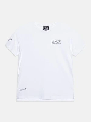 T-shirt z nadrukiem EA7 Emporio Armani