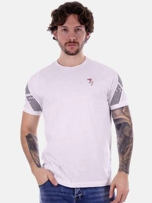 T-shirt z nadrukiem EA7 Emporio Armani