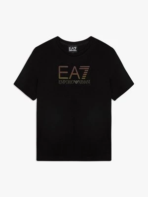 T-shirt z nadrukiem EA7 Emporio Armani
