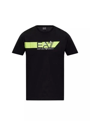 T-shirt z nadrukiem EA7 Emporio Armani