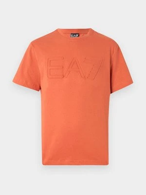 T-shirt z nadrukiem EA7 Emporio Armani