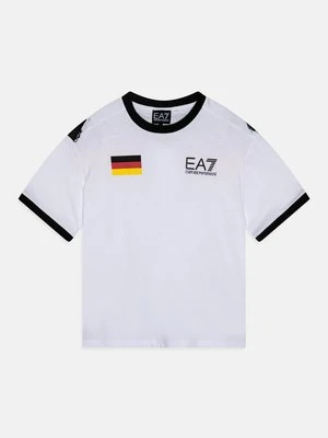 T-shirt z nadrukiem EA7 Emporio Armani