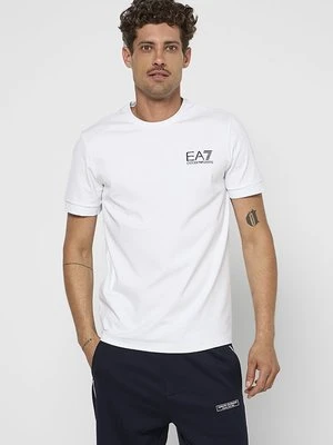 Zdjęcie produktu T-shirt z nadrukiem EA7 Emporio Armani