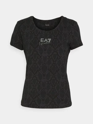 T-shirt z nadrukiem EA7 Emporio Armani