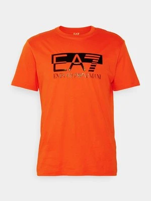 T-shirt z nadrukiem EA7 Emporio Armani