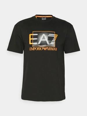 T-shirt z nadrukiem EA7 Emporio Armani