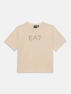 T-shirt z nadrukiem EA7 Emporio Armani