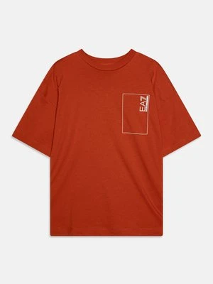 T-shirt z nadrukiem EA7 Emporio Armani