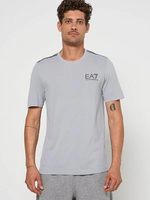T-shirt z nadrukiem EA7 Emporio Armani