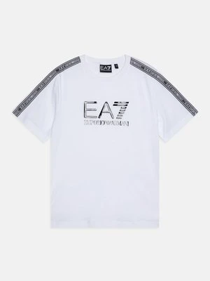 T-shirt z nadrukiem EA7 Emporio Armani