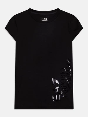 T-shirt z nadrukiem EA7 Emporio Armani