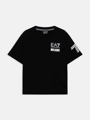 T-shirt z nadrukiem EA7 Emporio Armani