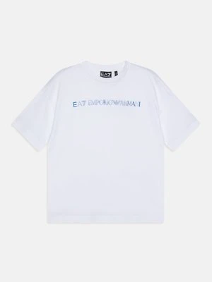 T-shirt z nadrukiem EA7 Emporio Armani