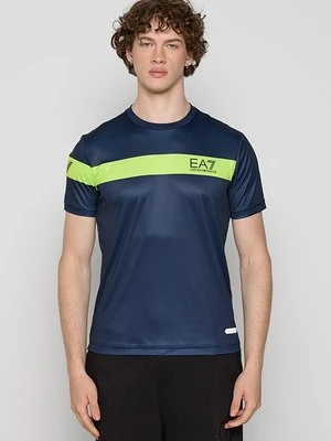 T-shirt z nadrukiem EA7 Emporio Armani