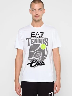 T-shirt z nadrukiem EA7 Emporio Armani