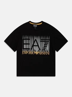 T-shirt z nadrukiem EA7 Emporio Armani